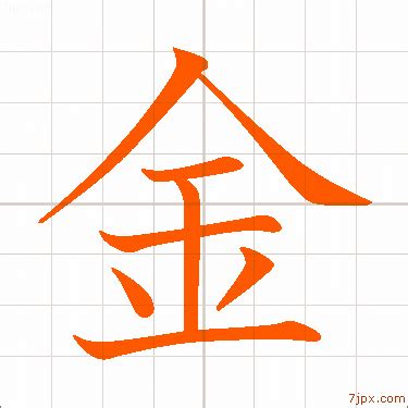 行 金 漢字